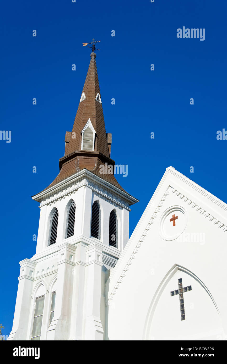 Low angle view of a church, Emanuel AME Church, Charleston, South Carolina, USA Stock Photo