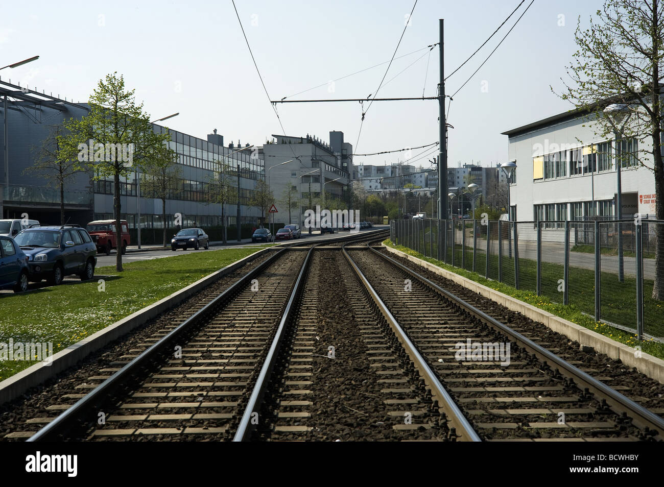 Wien Straßenbahn Vienna Tramway Stock Photo Alamy