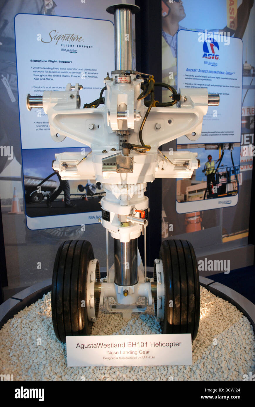 AgustaWestland EH101 Helicopter nose landing gear Designed and
