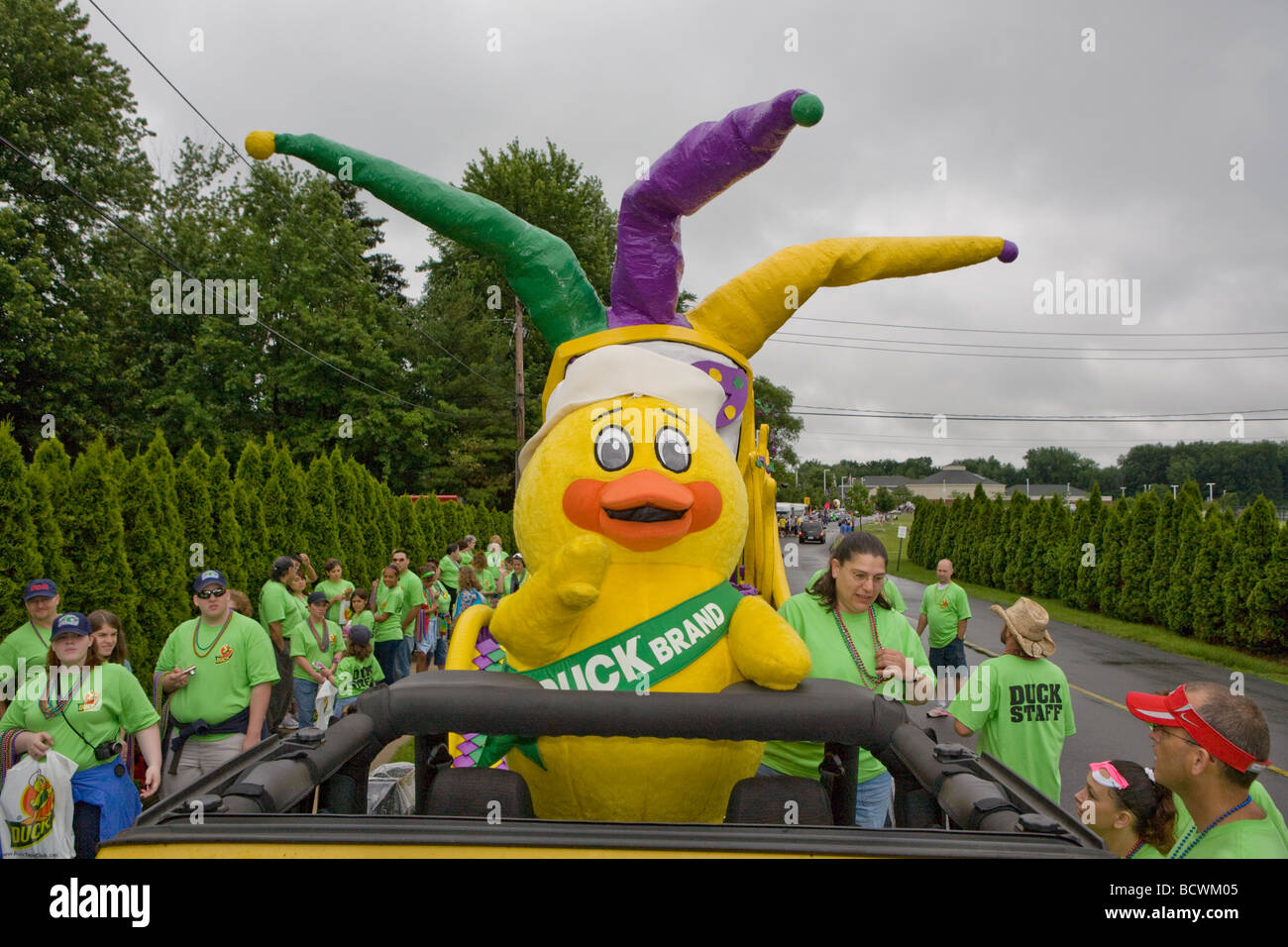 Annual duct aka duck tape festival Avon Ohio Stock Photo Alamy