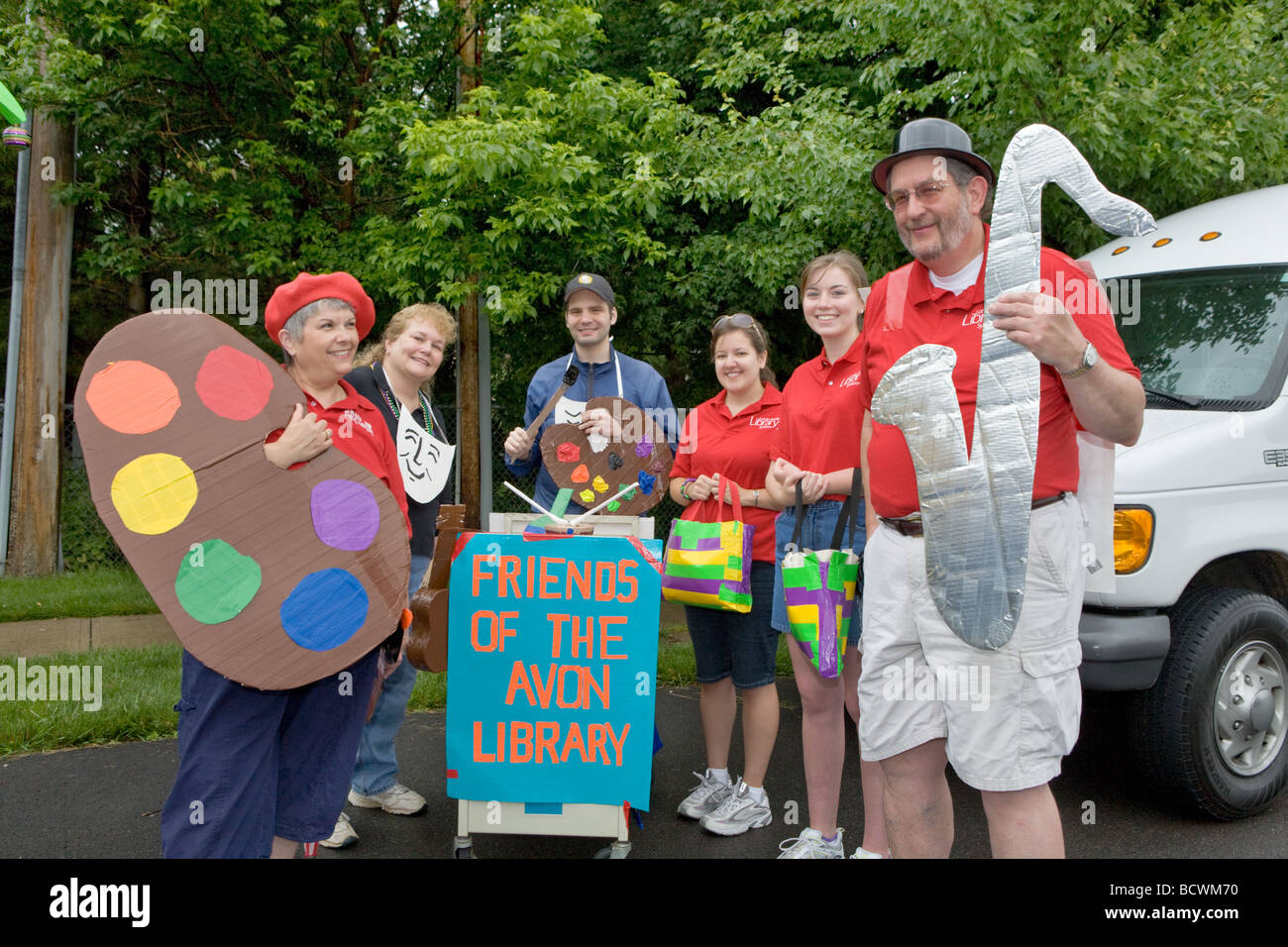Annual duct aka duck tape festival Avon Ohio Stock Photo Alamy