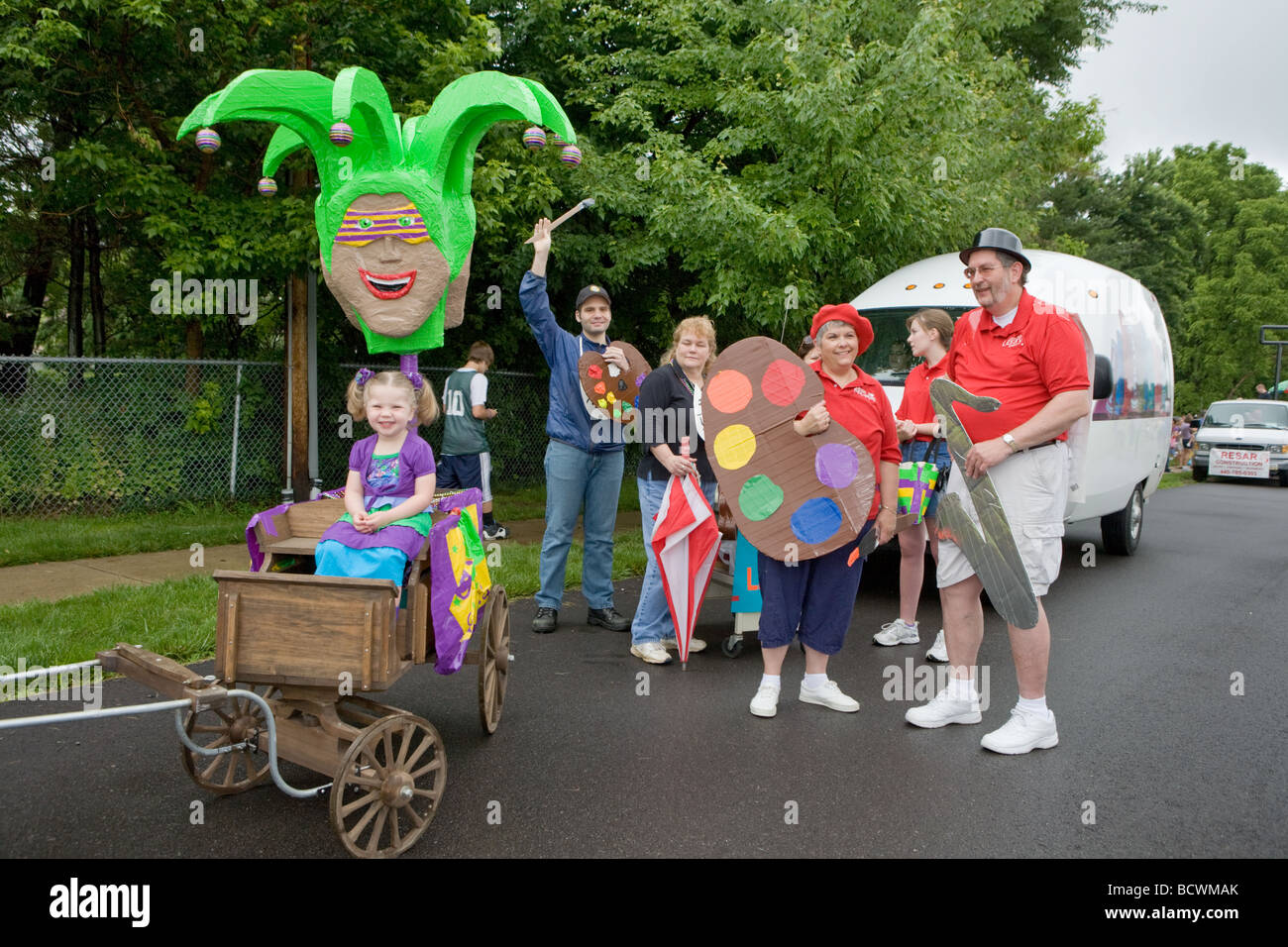 Annual duct aka duck tape festival Avon Ohio Stock Photo Alamy