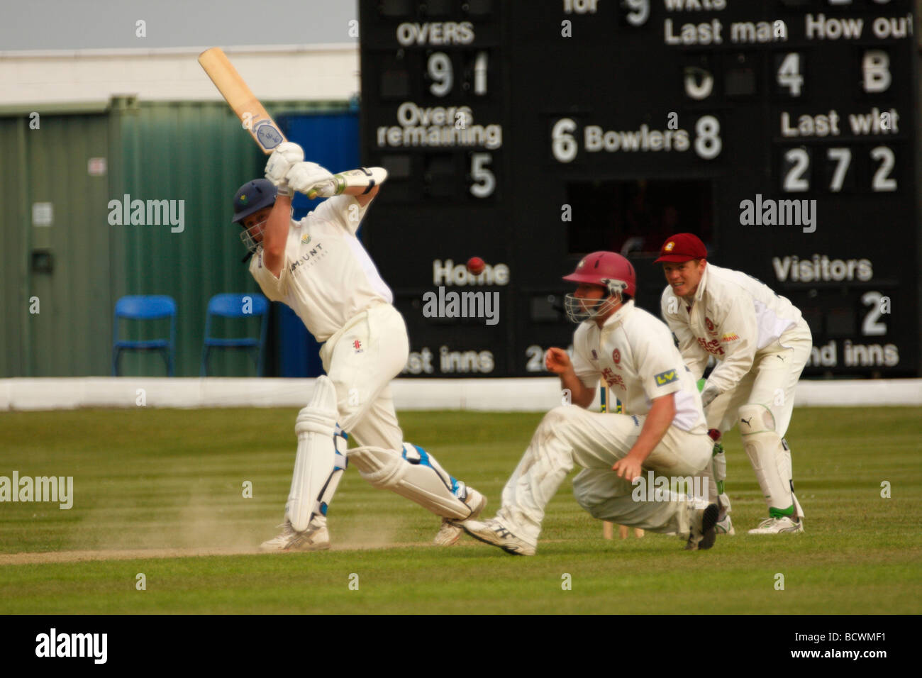 County Championship Cricket Stock Photo - Alamy