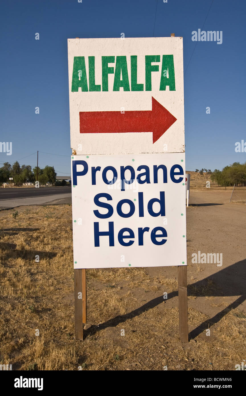 Sign off of Route 74, near Hemet, California Stock Photo - Alamy