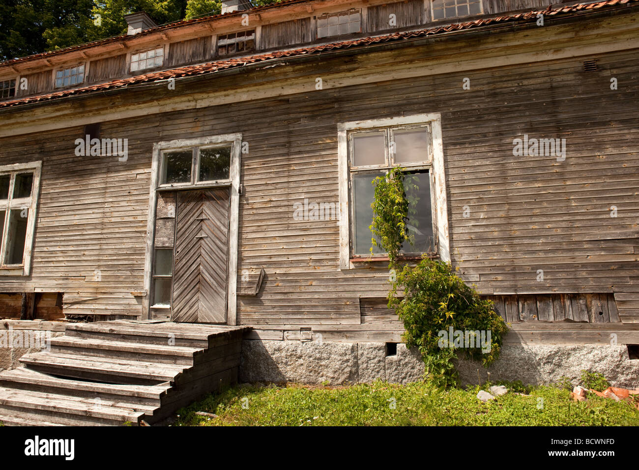 Details and outhouses at Steninge Castle, Sigtuna (Sweden) Stock Photo
