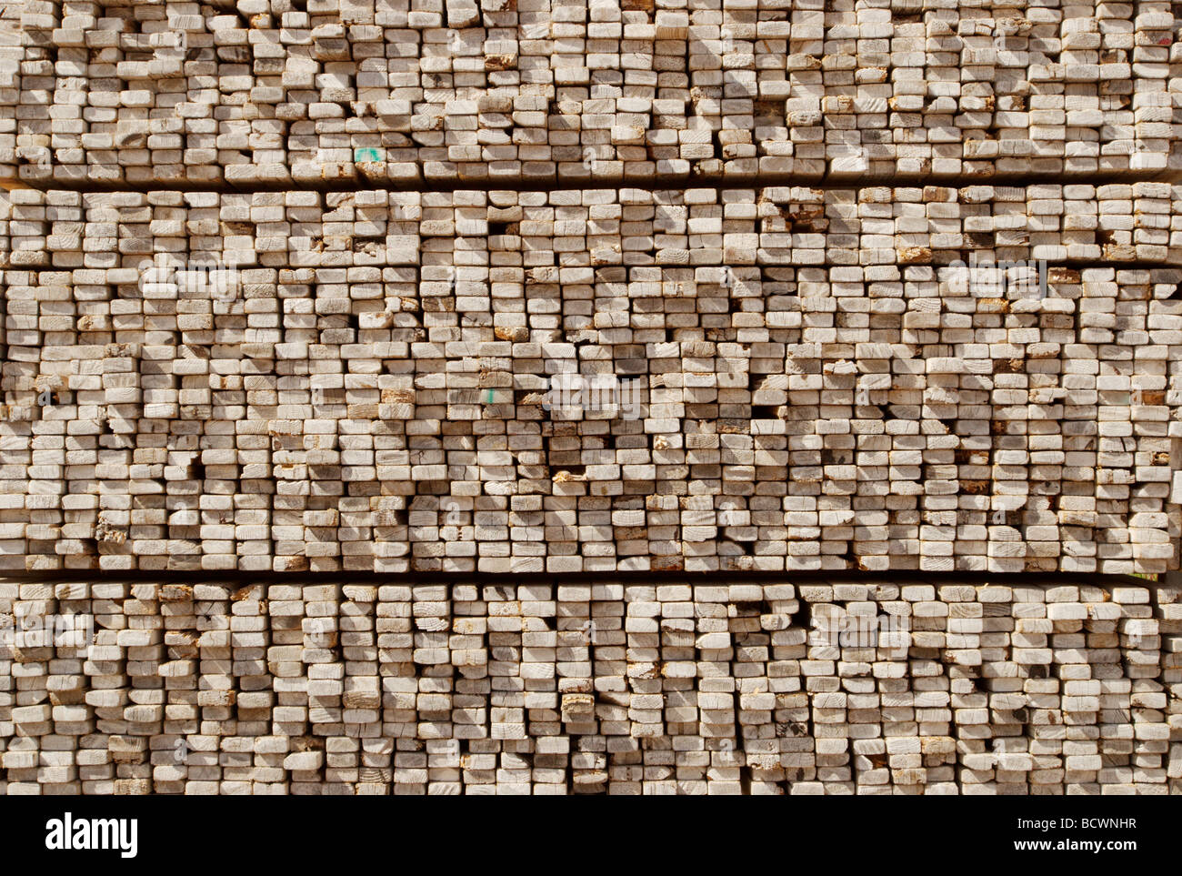 Cut boards drying at a sawmill Stock Photo Alamy
