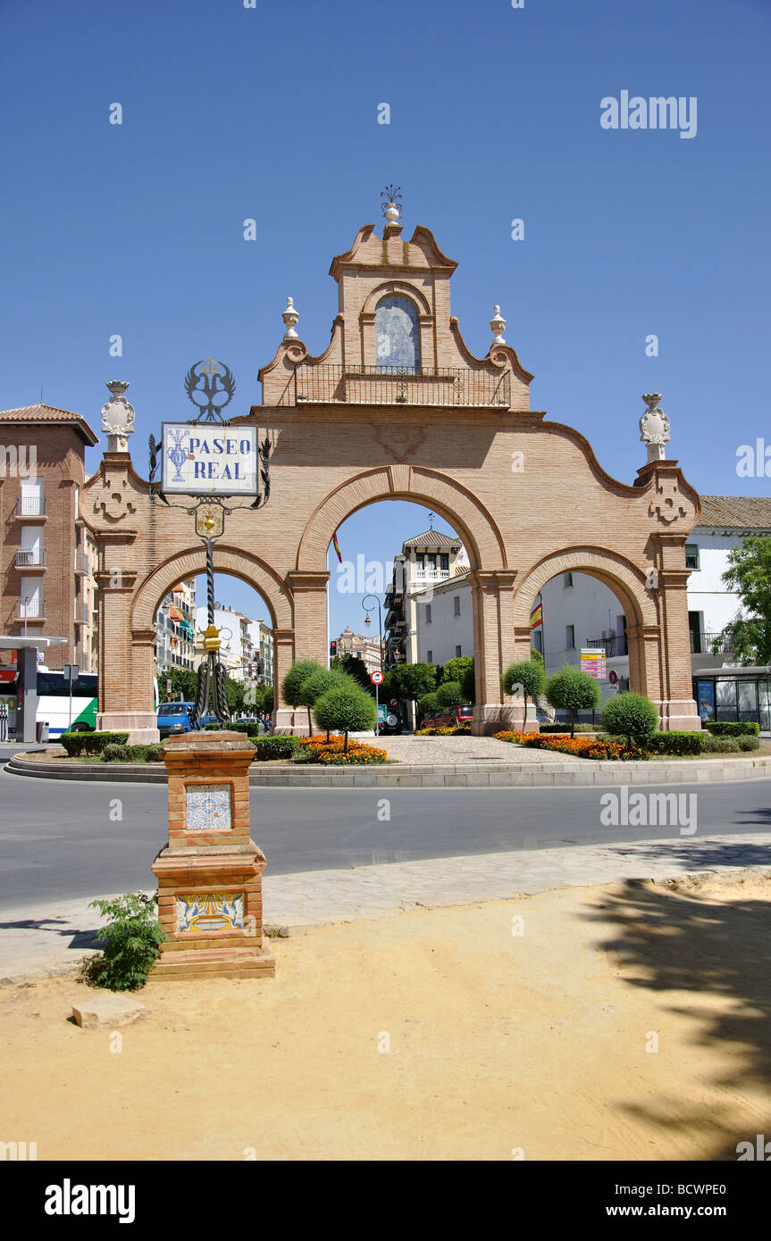 Puerta de Estepa, Antequera, Malaga Province, Andalusia, Spain Stock Photo