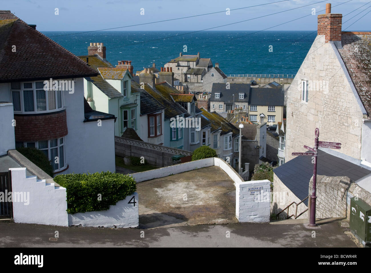 portland town dorset england Stock Photo Alamy