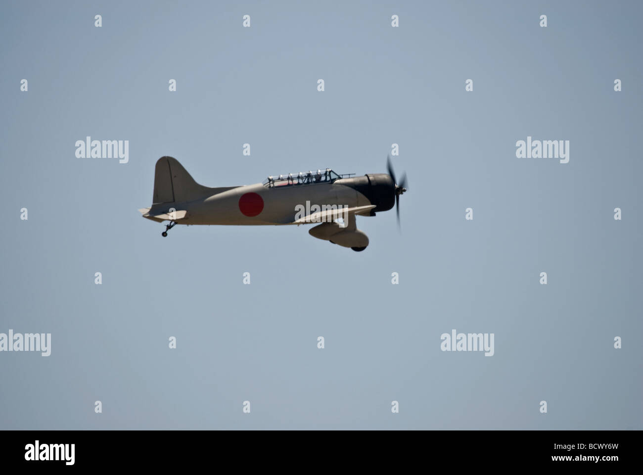 D3a2 An Aichi D3A2 flies at an air show Stock Photo - Alamy