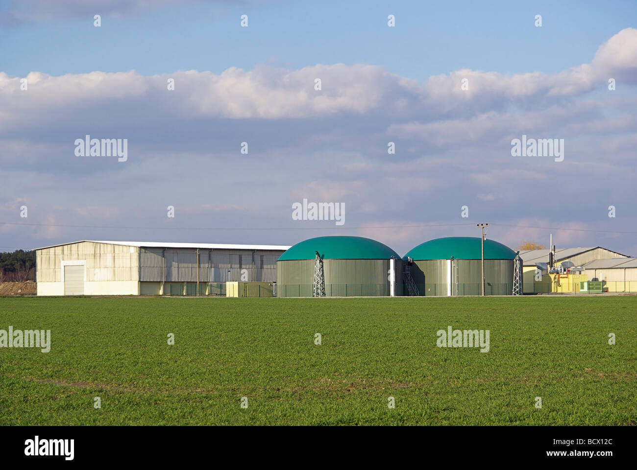 Biogas plant and silage hi-res stock photography and images - Alamy