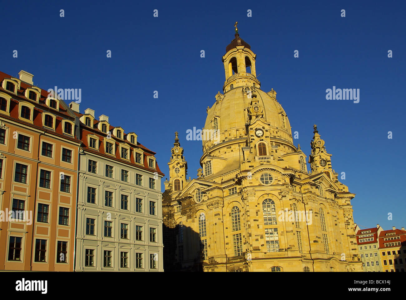 Dresden Frauenkirche 14 Stock Photo
