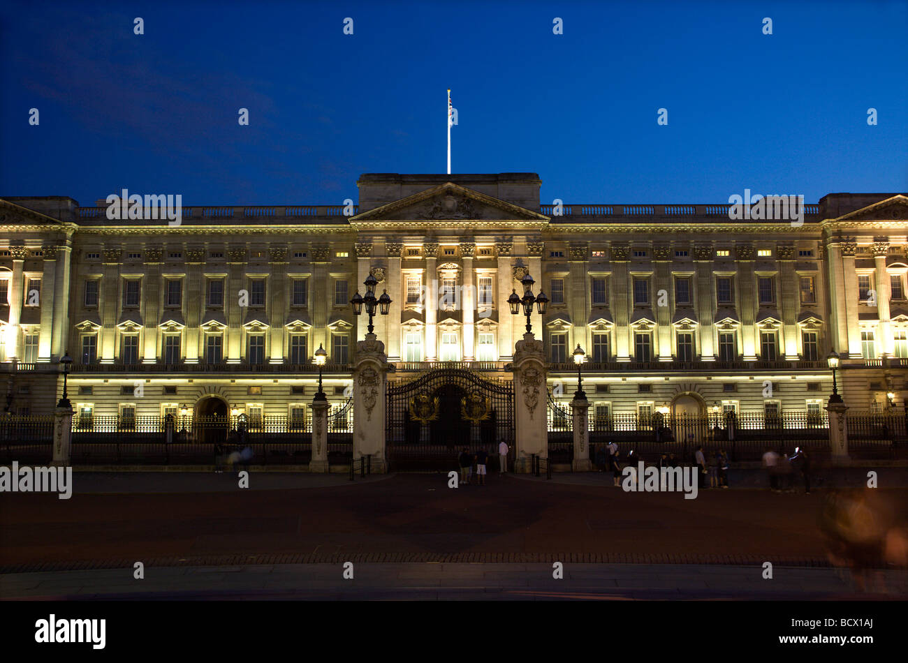London - Buckingham palace - evening Stock Photo