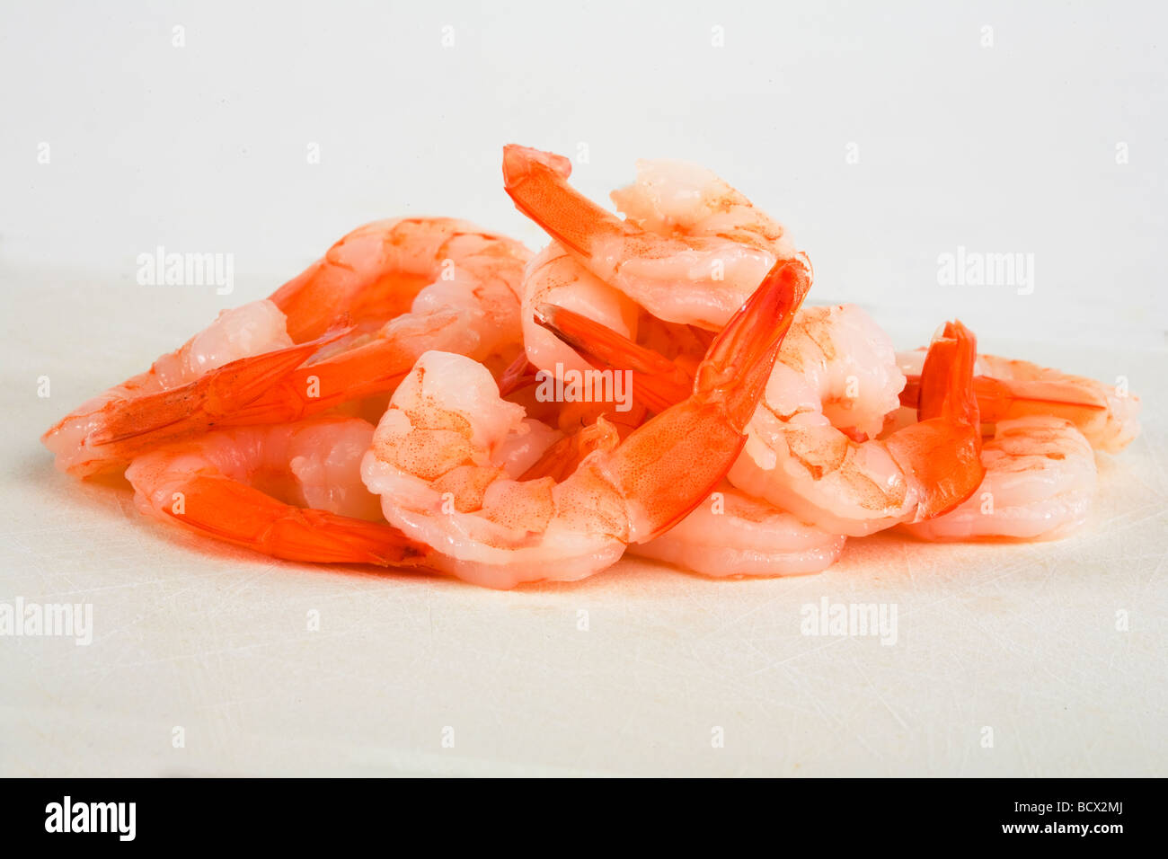 shrimp or prawns Stock Photo