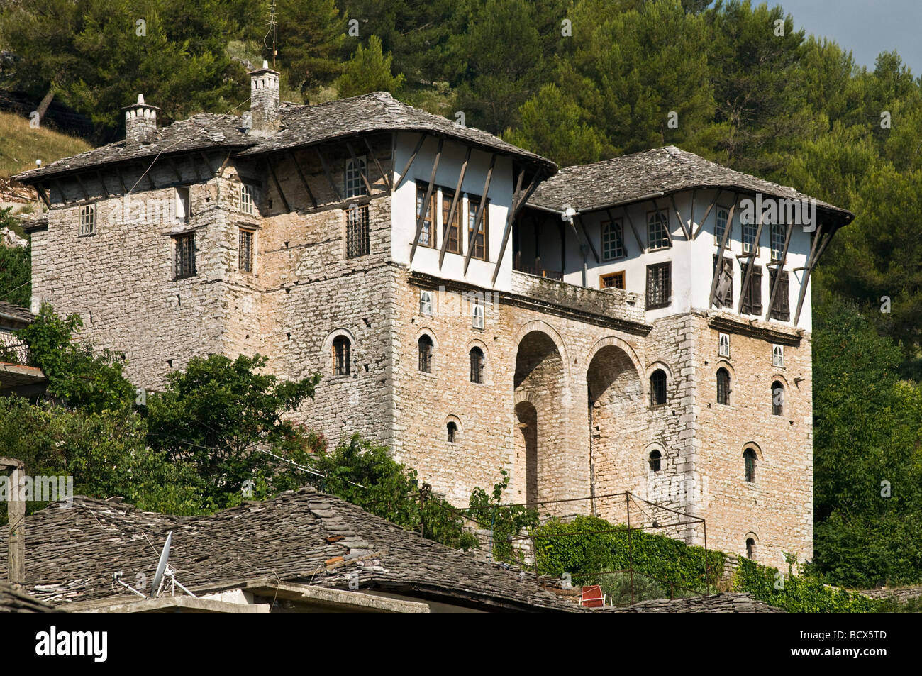 The Zekate house, a traditional ottoman period stone roofed house in