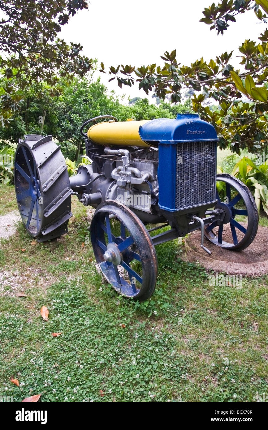 Very old Fordson farm tractor 1920 Stock Photo