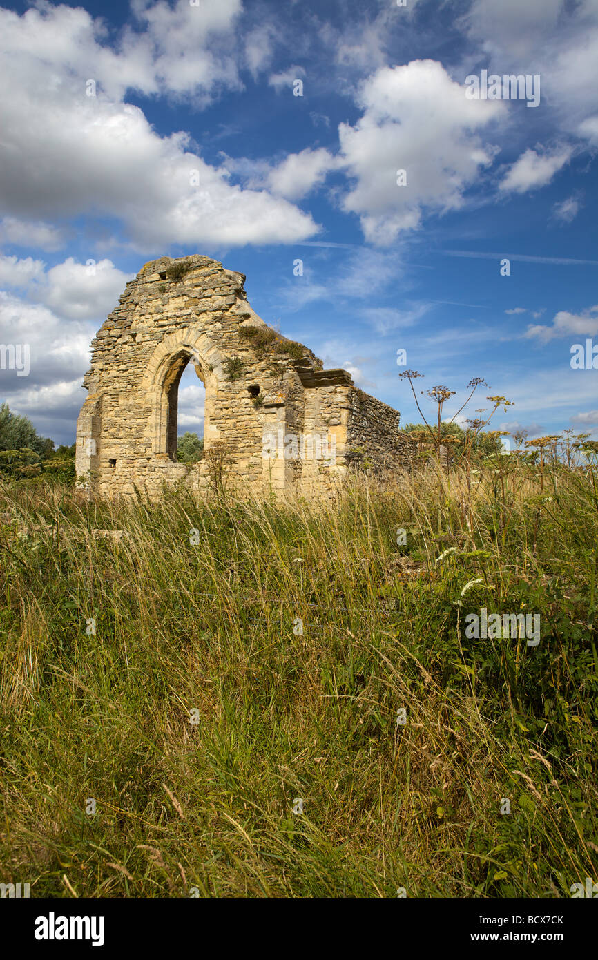 Remains of St Peter's Church, Stanton Low, Milton Keynes, c1100, sole