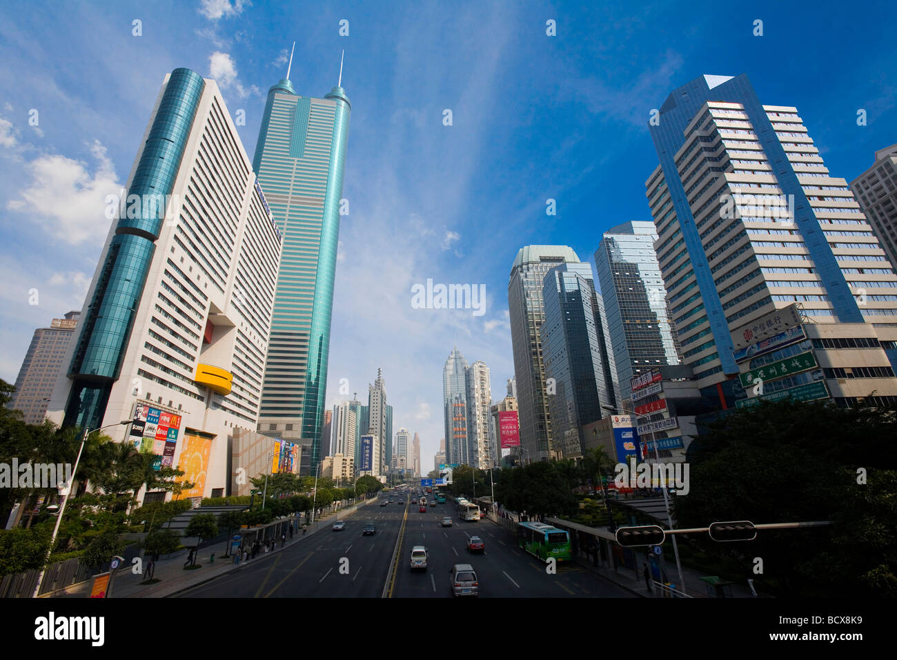 Street scene in shenzhen hi-res stock photography and images - Alamy