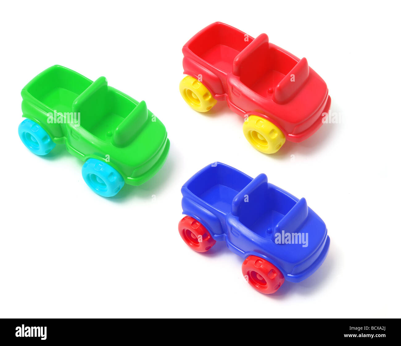 plastic toy cars