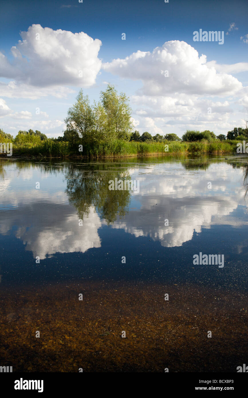 A tranquil lake. Stock Photo
