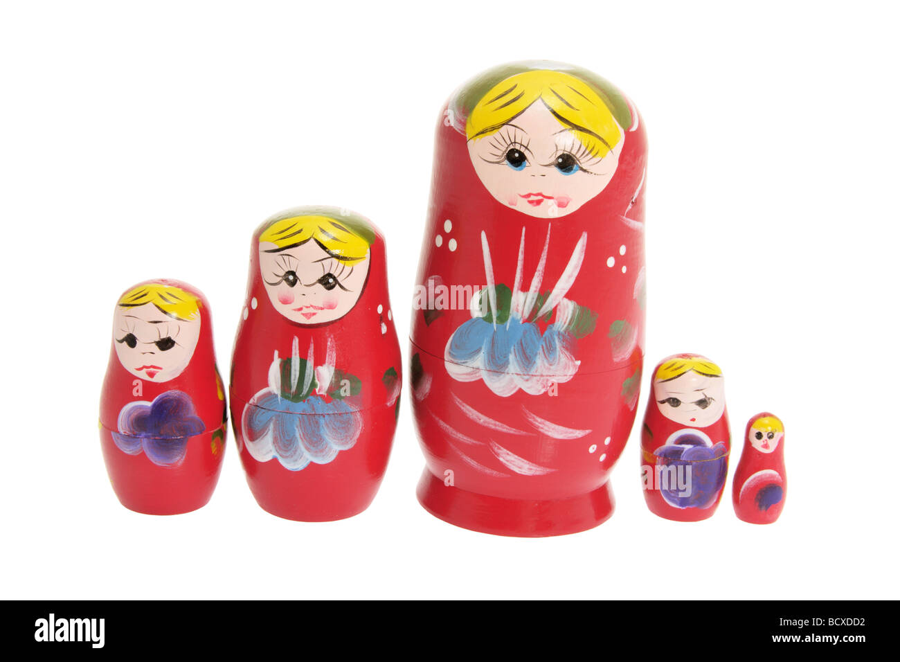 Russian Nesting Dolls Stock Photo Alamy