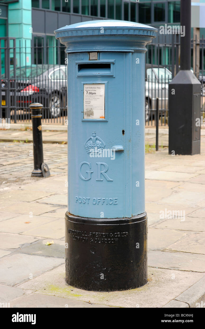 Post Box Blue