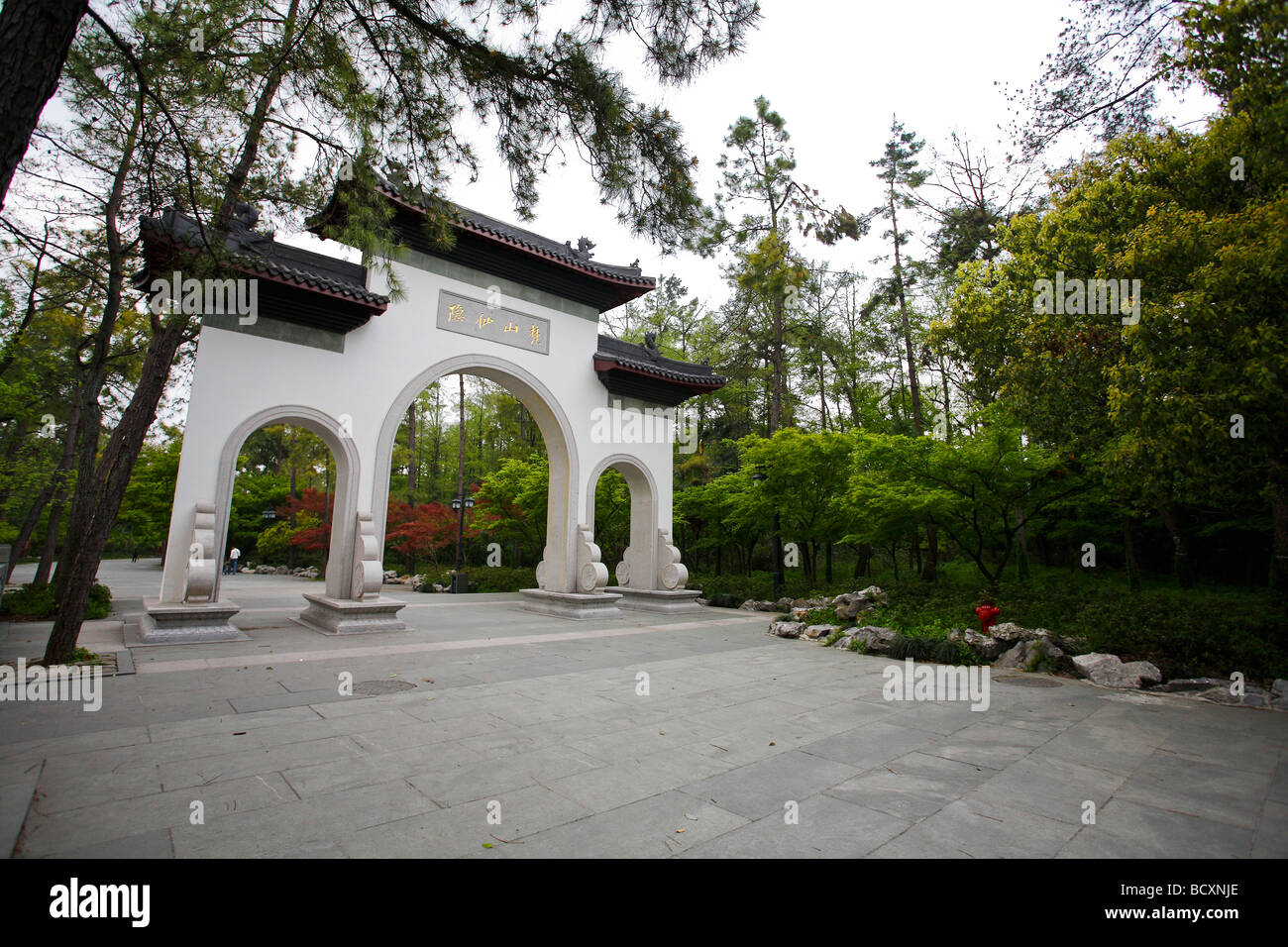 Lingyin Temple,Hangzhou,Zhejiang Province,China Stock Photo