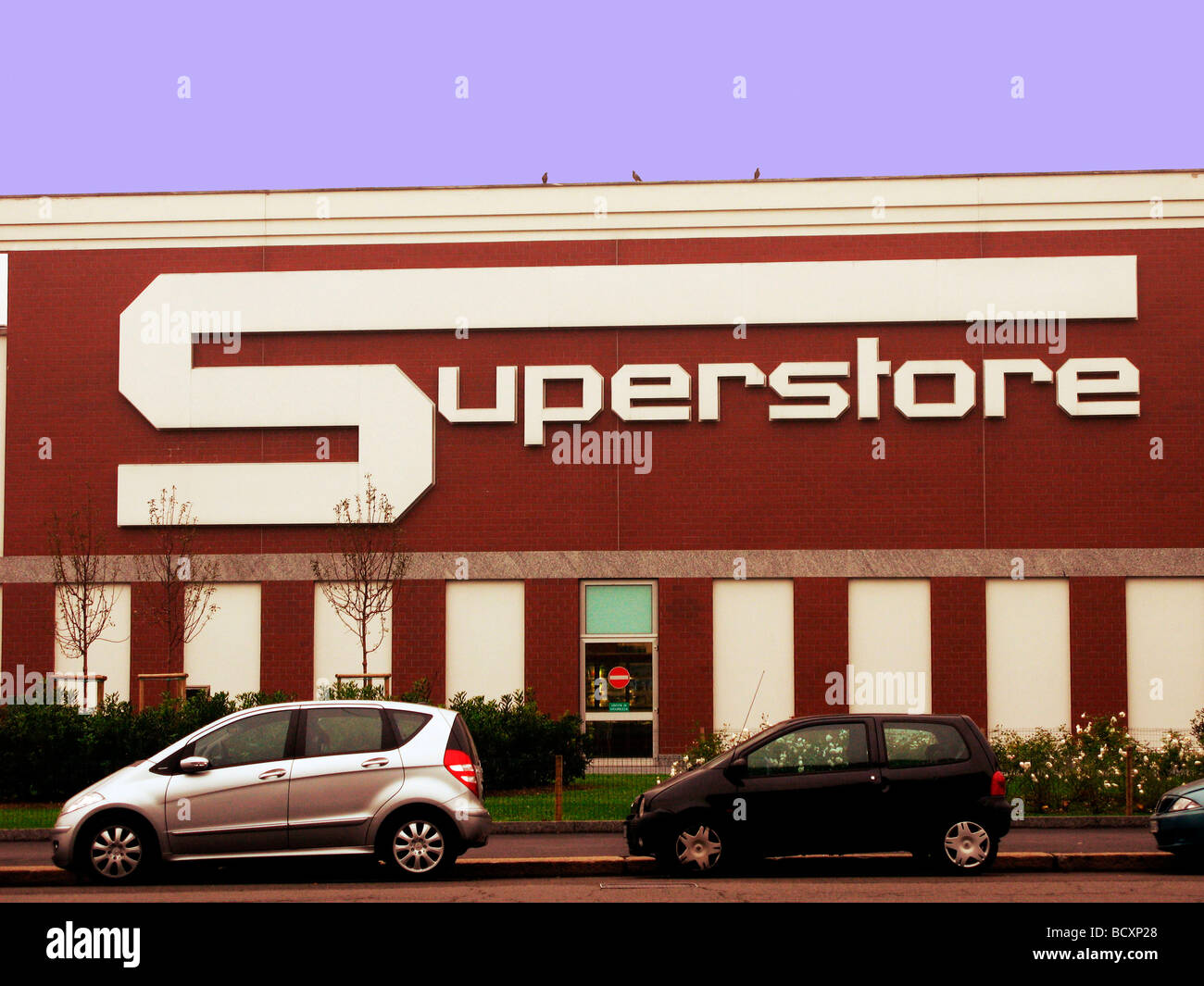 superstore, esselunga Stock Photo