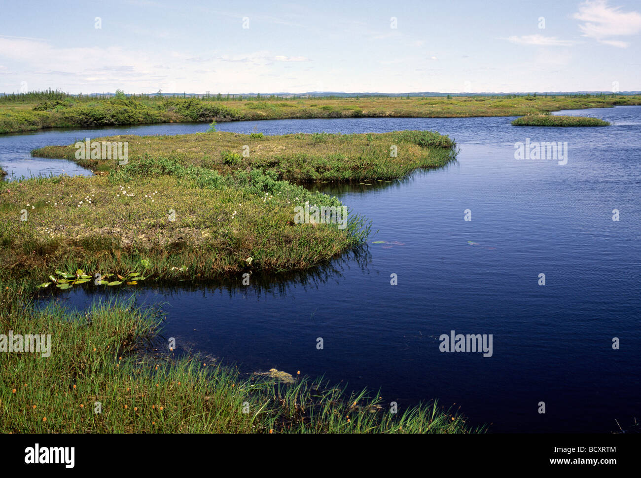 havre st pierre, duplessis, saint lawrence river, quebec, canada Stock