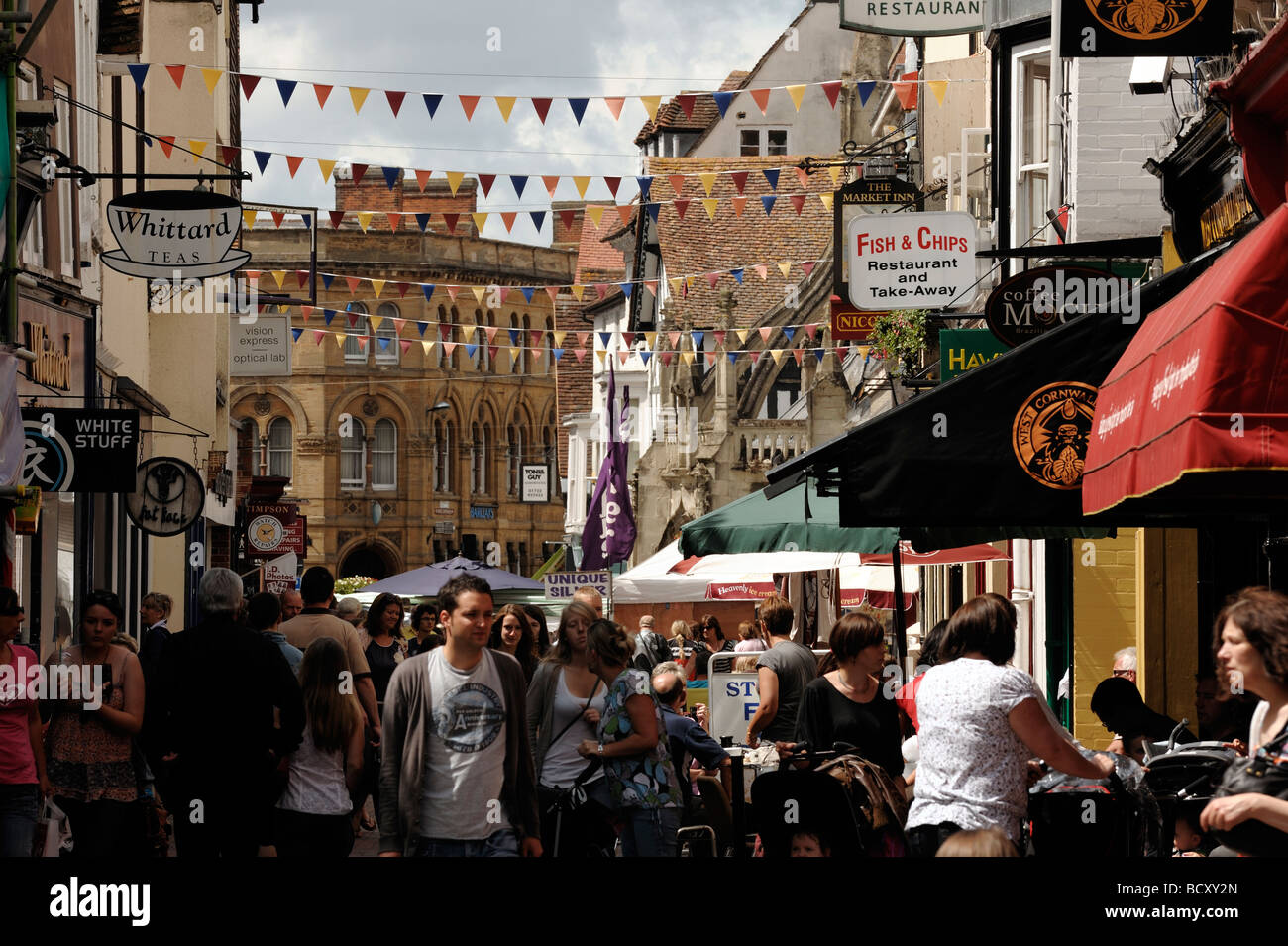 Butcher Row Salisbury Wiltshire England Stock Photo