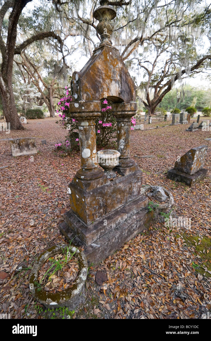 Micanopy historic cemetery Micanopy Florida Stock Photo Alamy