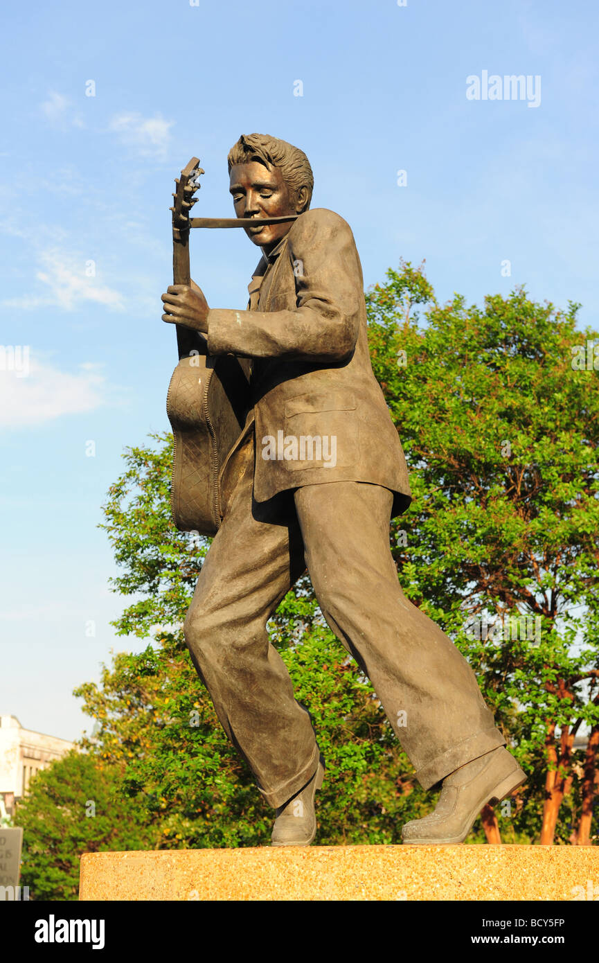 Statue elvis presley memphis tennessee hires stock photography and
