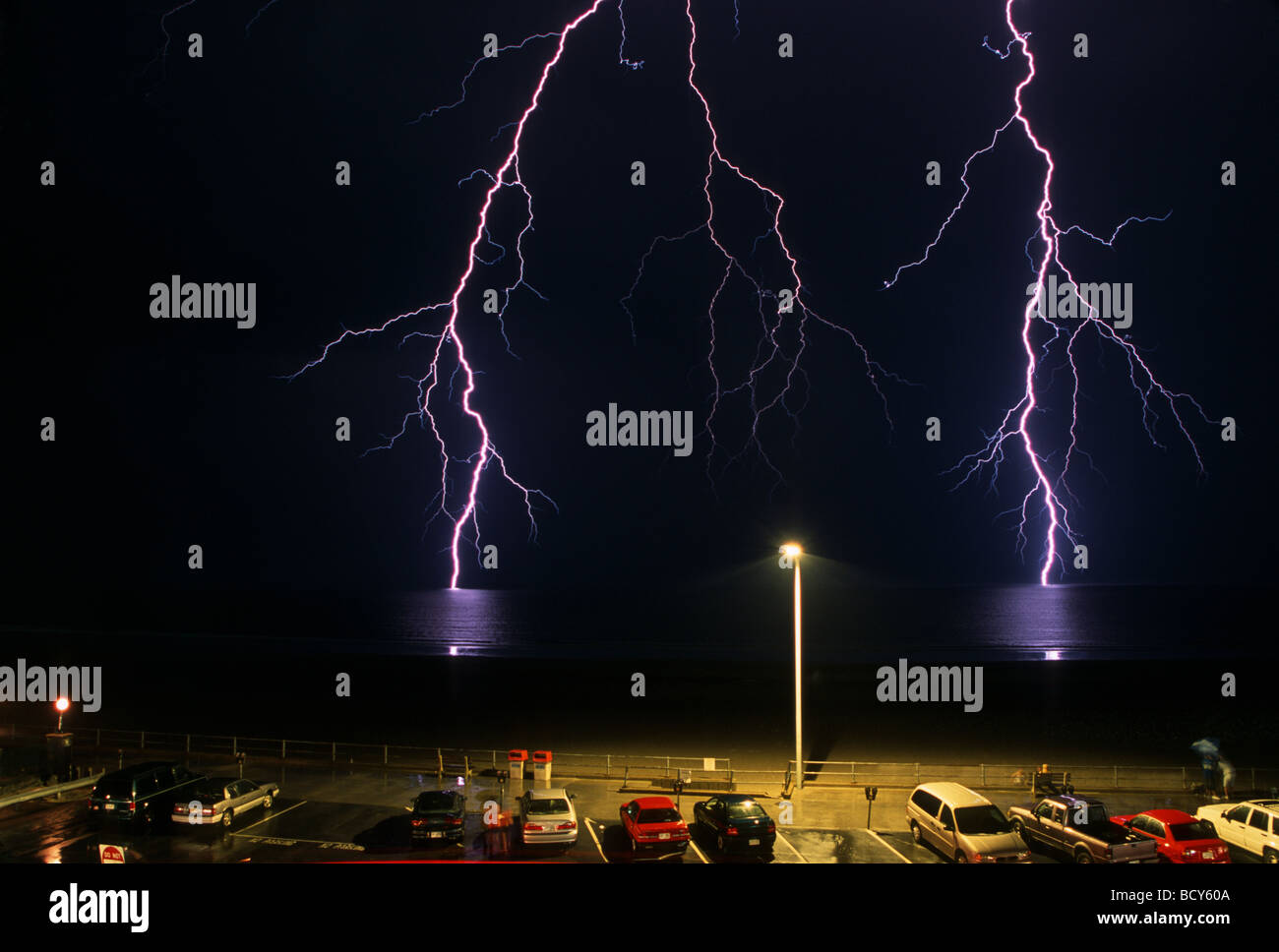 Double Lightning Bolts High Resolution Stock Photography and Images - Alamy
