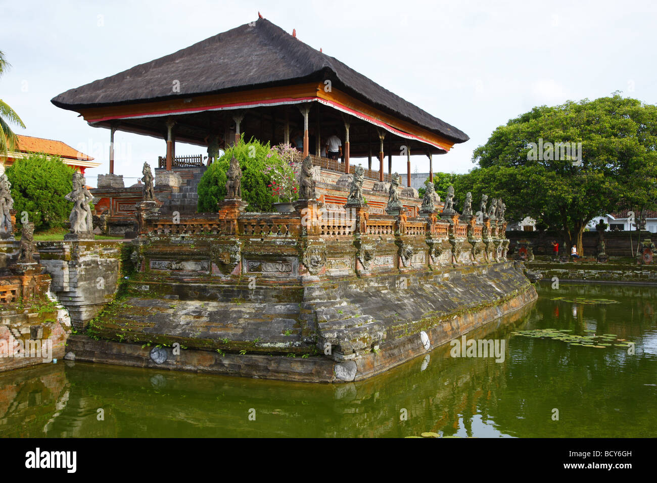 Historic courtroom of Klungkung, Semarapura Bali, Republic of Indonesia, Asia Stock Photo