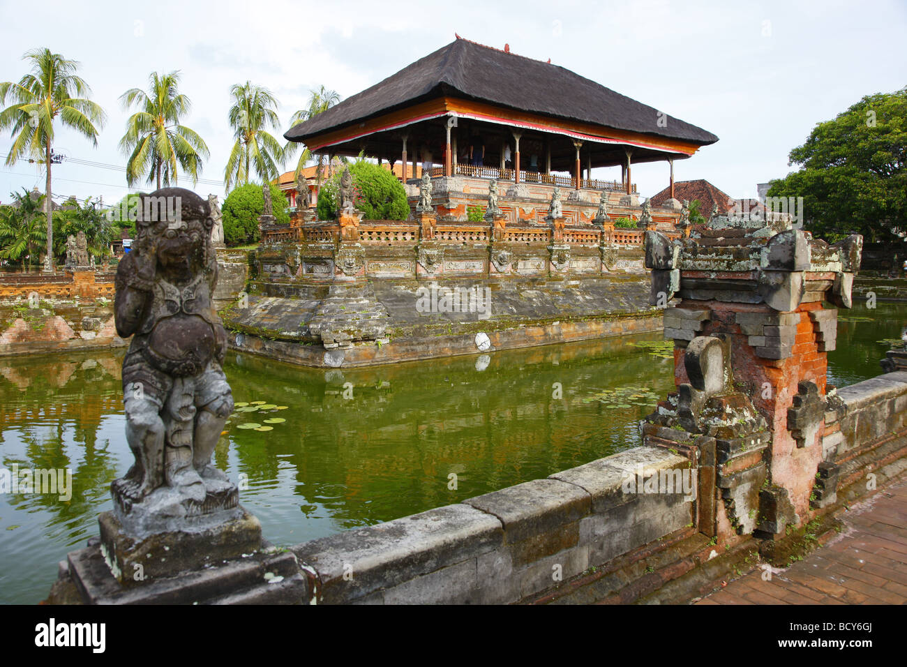Historic courtroom of Klungkung, Semarapura Bali, Republic of Indonesia, Asia Stock Photo