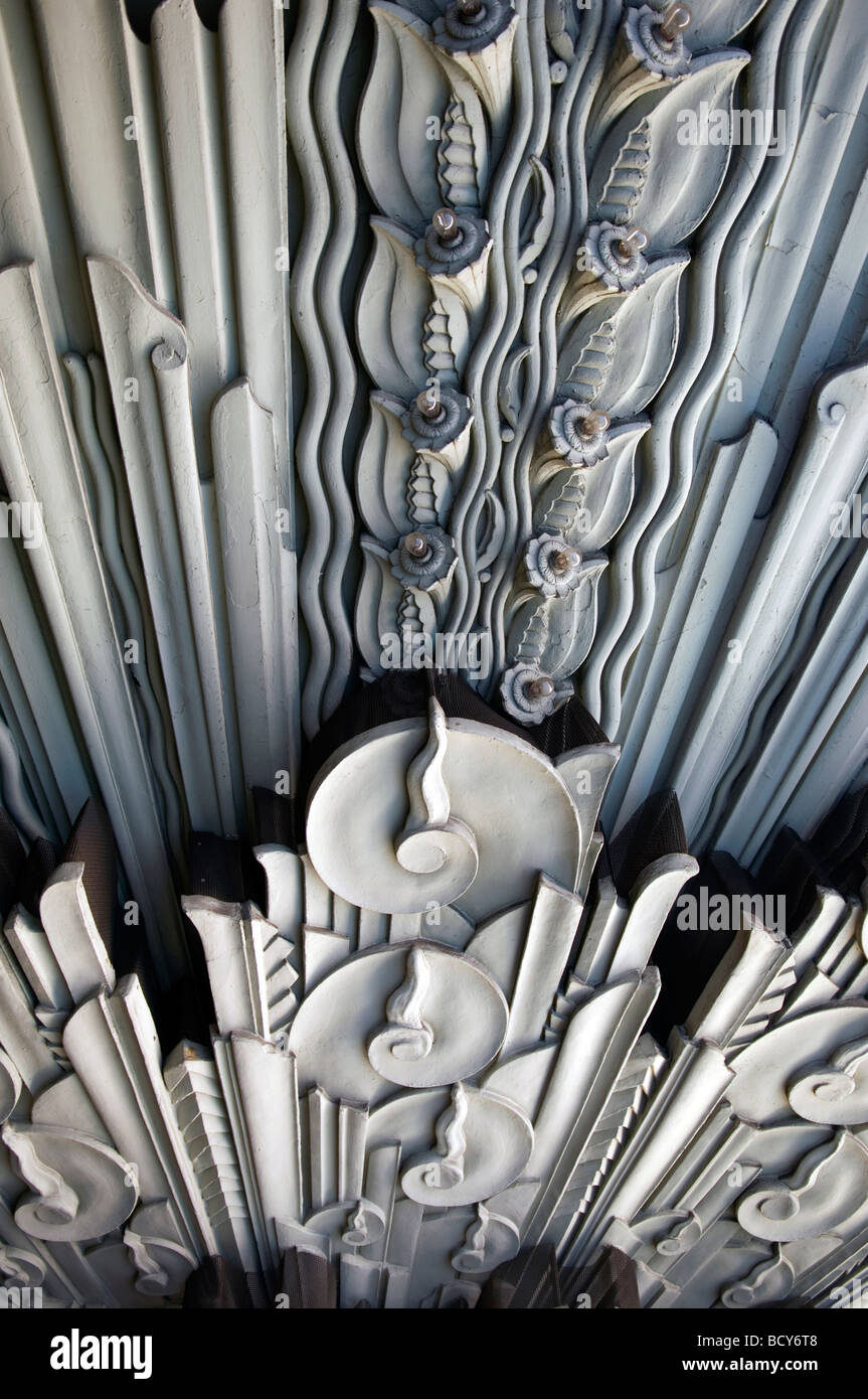 Art Deco Detail Stock Photo Alamy