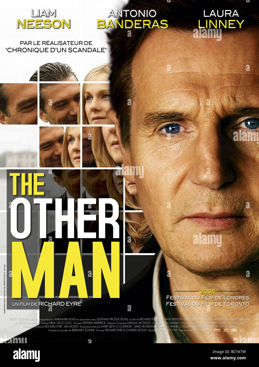 The other man Year : 2008 Director : Richard Eyre Liam Neeson Movie poster Stock Photo