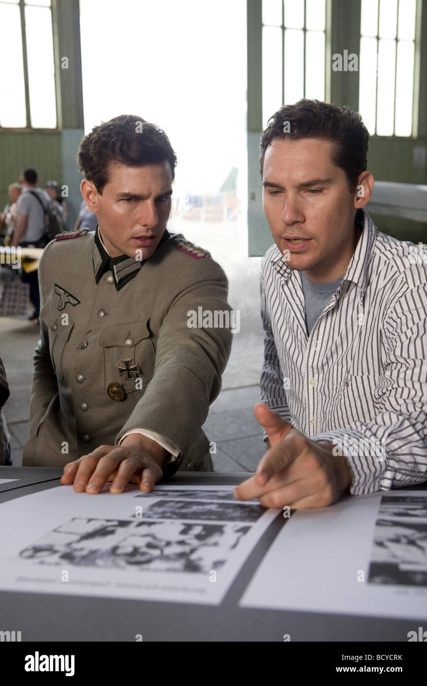 Valkyrie Year : 2008 Director : Bryan Singer Tom Cruise, Bryan Singer Shooting picture Stock Photo