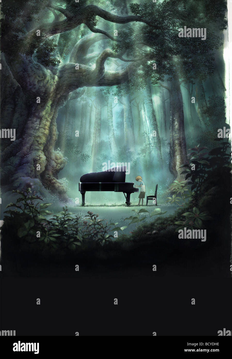 Piano Forest The Perfect World Of Kai Year 09 Director Masayuki Stock Photo Alamy