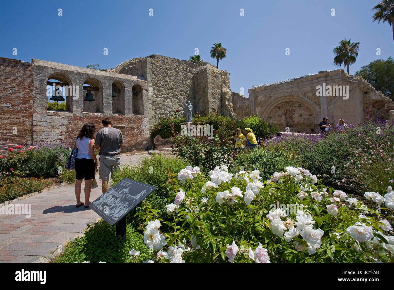 Sacred Garden and Bell Wall, Mission San Juan Capistrano, Historic