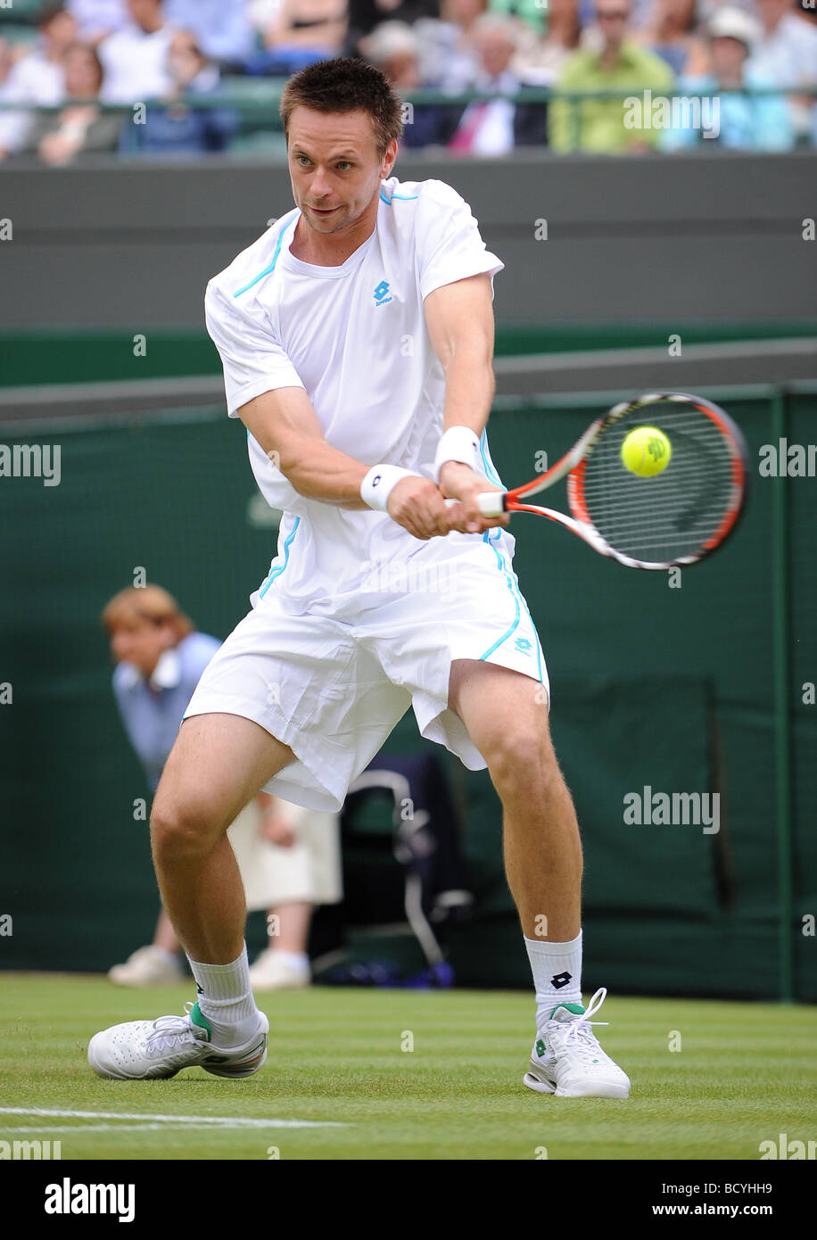 ROBIN SODERLING SWEDEN WIMBLEDON LONDON ENGLAND 22 June 2009 Stock Photo