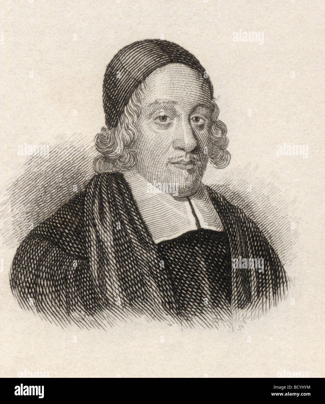John Lightfoot, 1602 - 1675.  English churchman and rabbinical scholar. Stock Photo