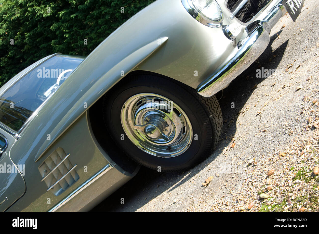 Mercedes 300SL Gullwing classic sports car Stock Photo - Alamy