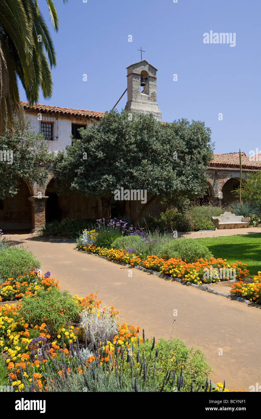 Central Courtyard, Mission San Juan Capistrano, Historic Downtown San