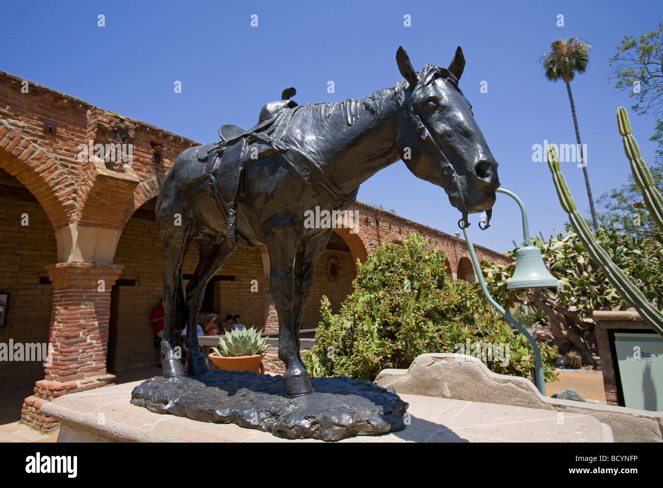 Riderless Horse Statue Mission San Juan Capistrano, Historic Downtown