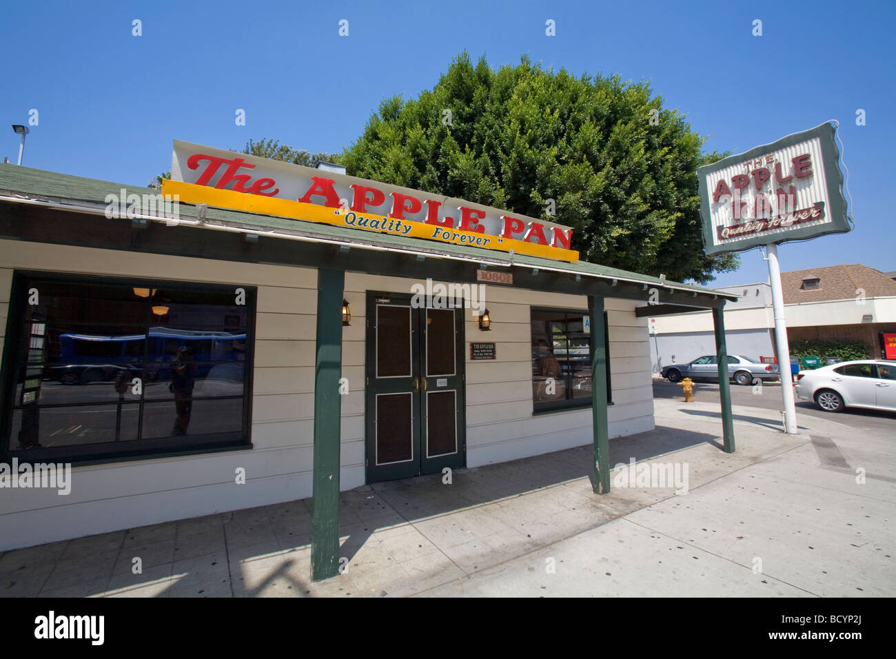 The Apple Pan restaurant. Pico Boulevard, West Los Angeles, California