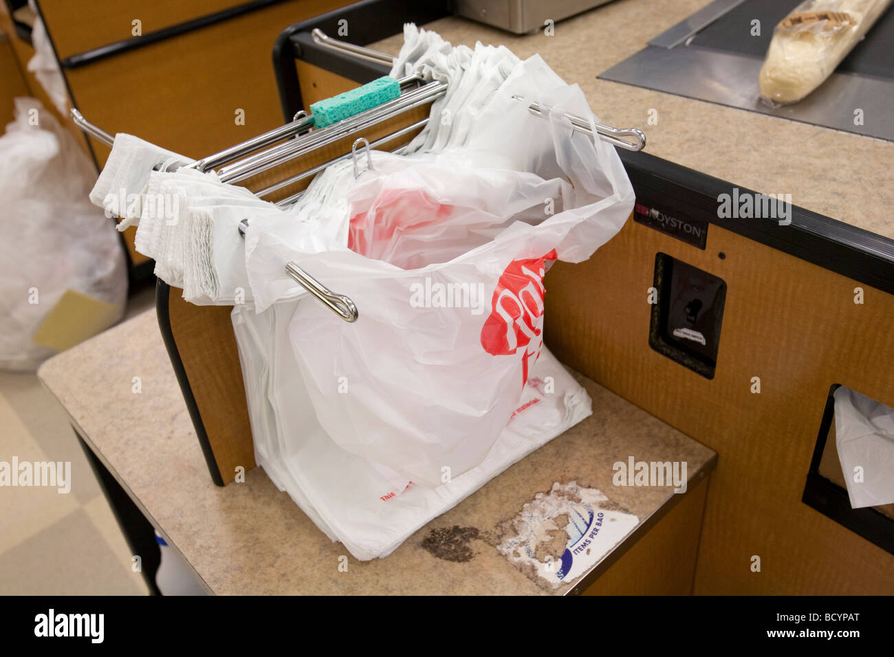 Plastic shopping bag hires stock photography and images Alamy