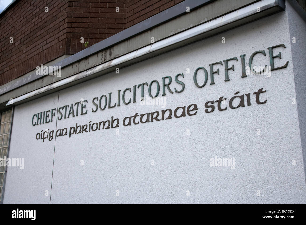 the chief state solicitors office dublin republic of ireland Stock Photo