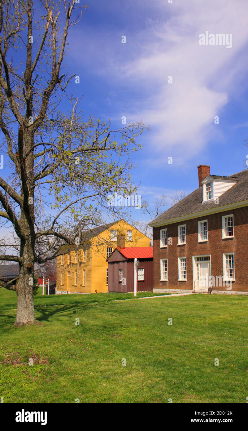 West Family Sisters Shop at Shaker Village of Pleasant Hill Harrodsburg Kentucky Stock Photo Alamy