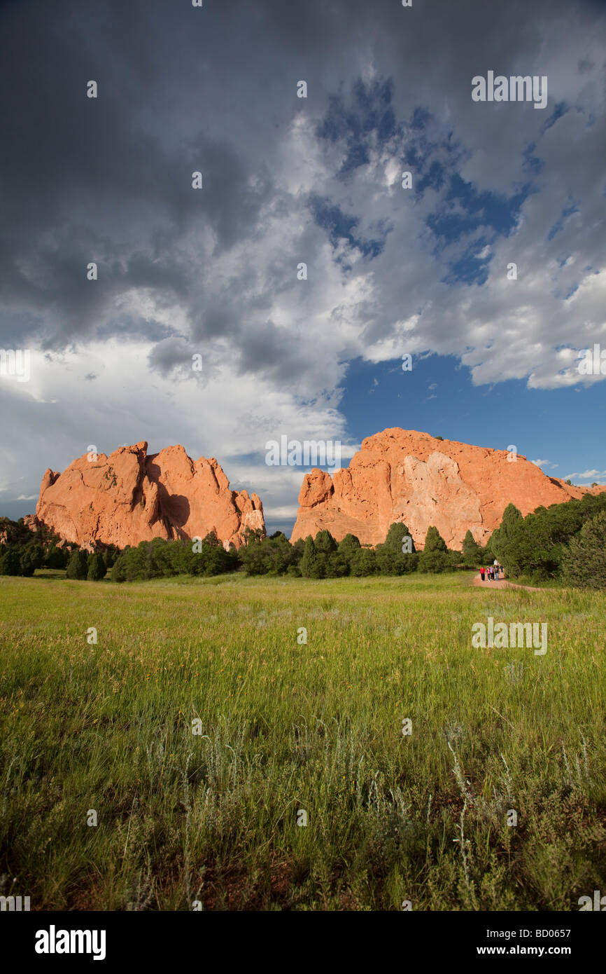 Garden of the Gods Stock Photo Alamy