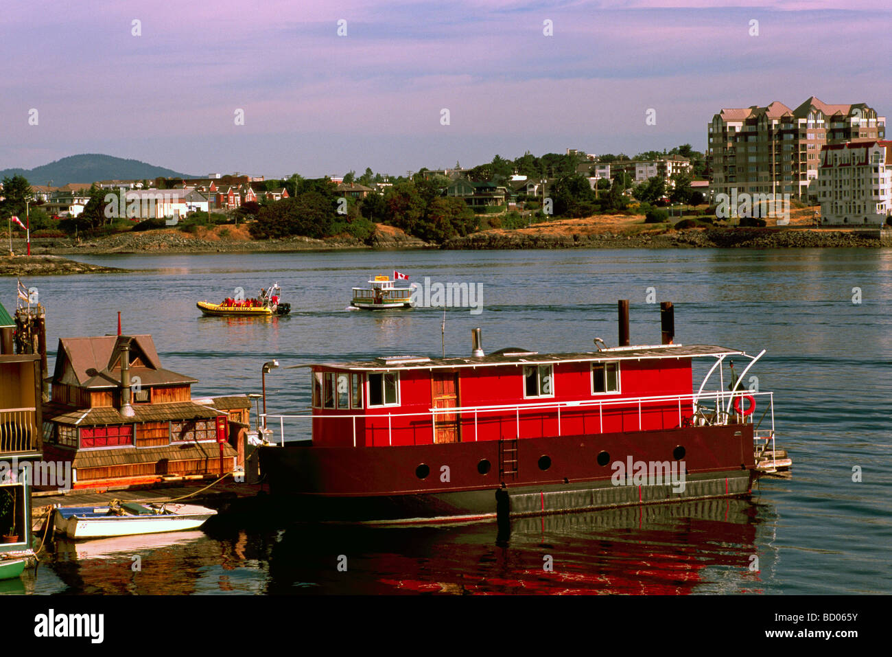 Fisherman's Wharf, Victoria, BC, British Columbia, Canada Floating